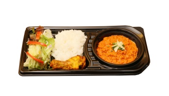 キーマ・カレーのお弁当